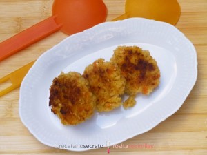 Tortitas de arroz, calabaza y sésamo